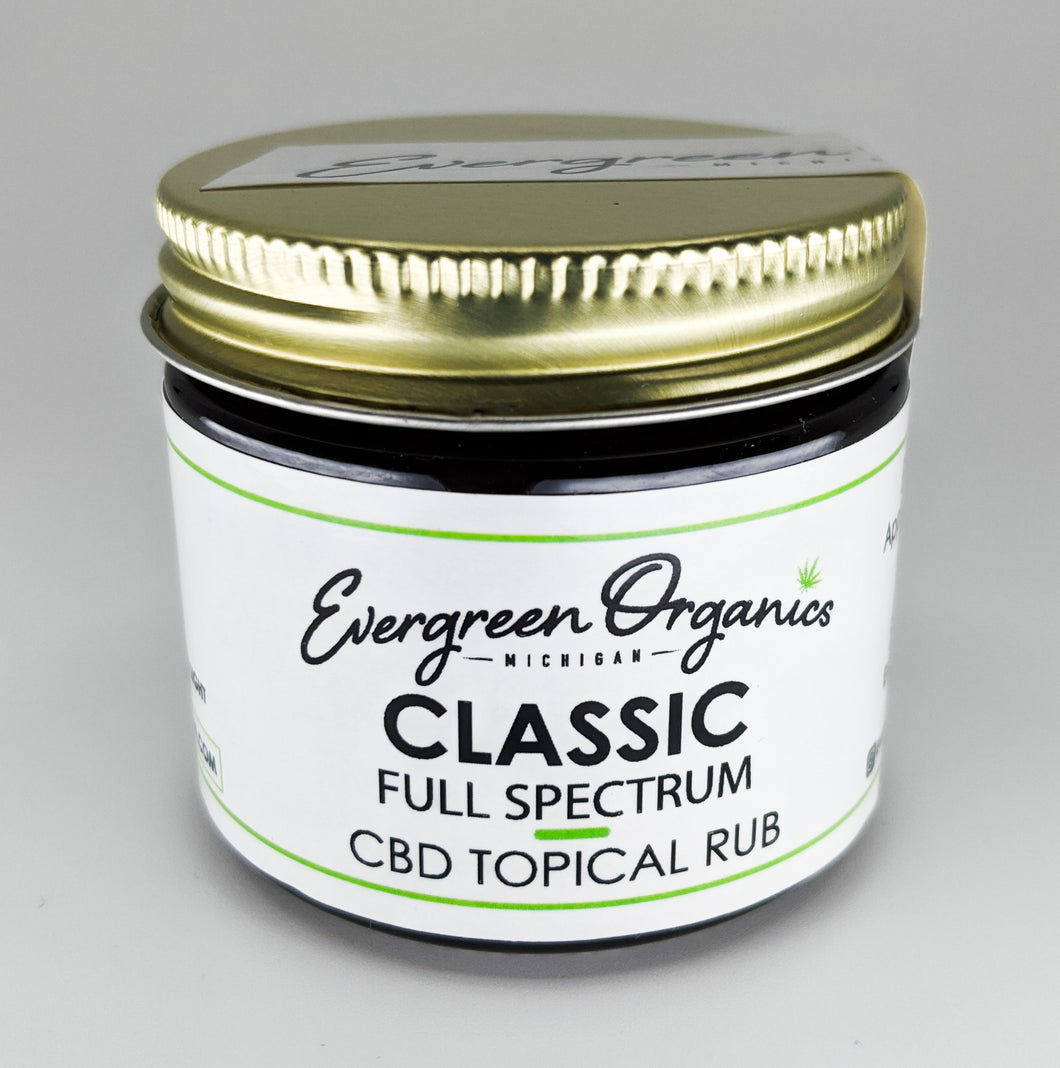 1000mg Full Spectrum Classic Topical Cream (Lemongrass)