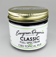 500mg Full Spectrum Classic Topical Cream (Lemongrass)