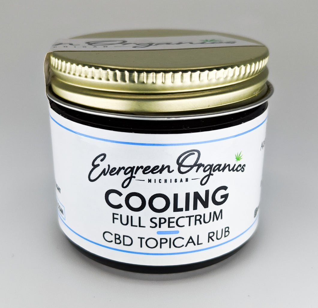 500mg Full Spectrum Cooling Topical Cream (Menthol)